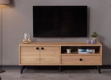 میز تلویزیون چوبی